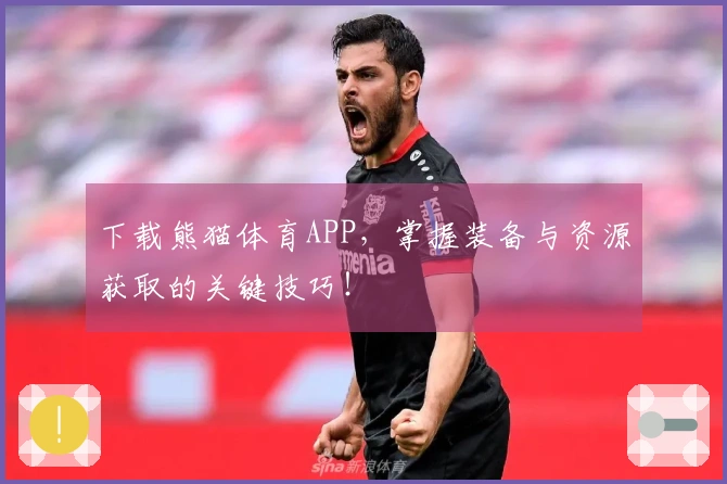 下载熊猫体育APP，掌握装备与资源获取的关键技巧！